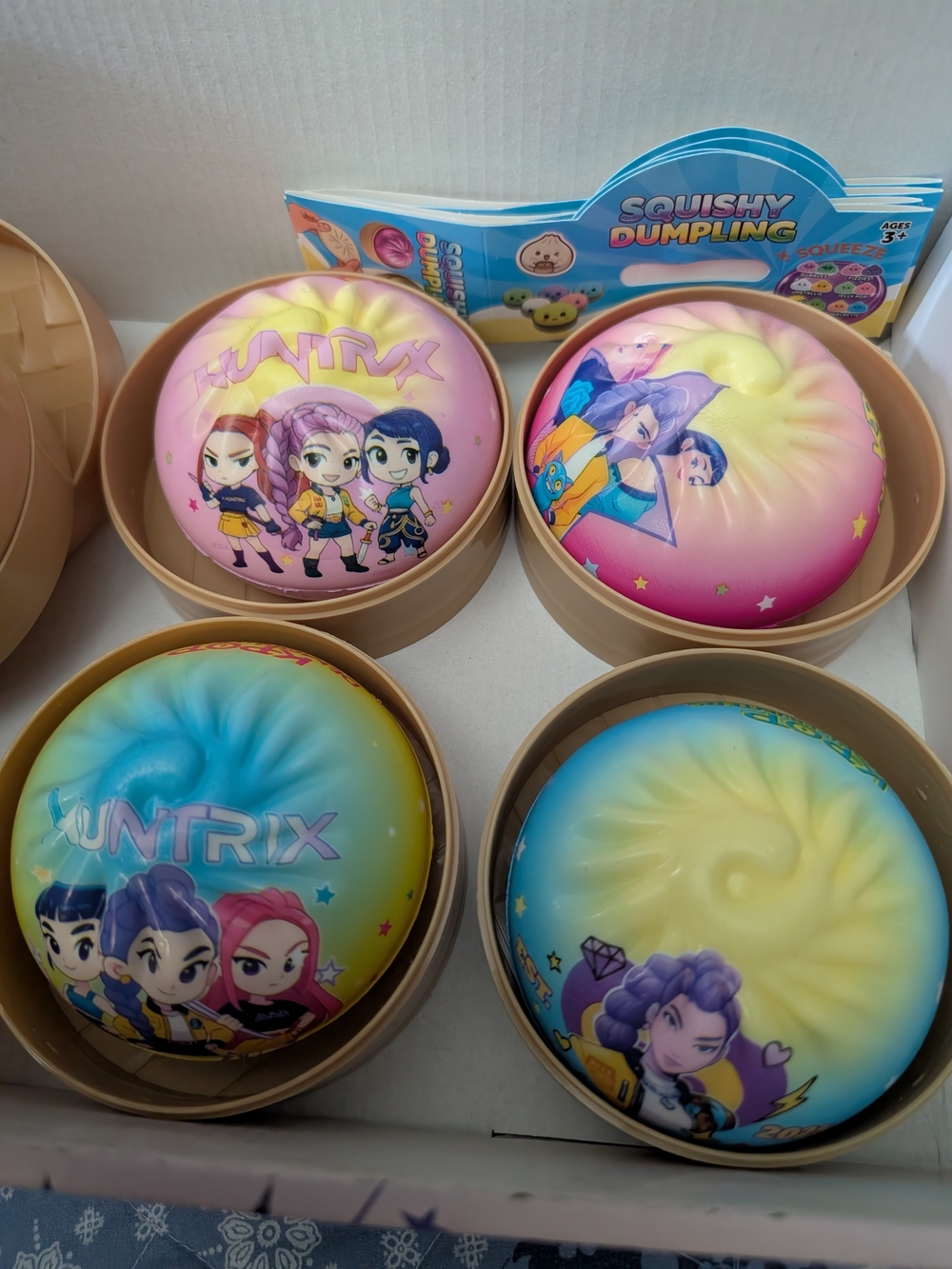 🛑 Price Firm 🛑 4 new K-pop Demon hunters butter squishy